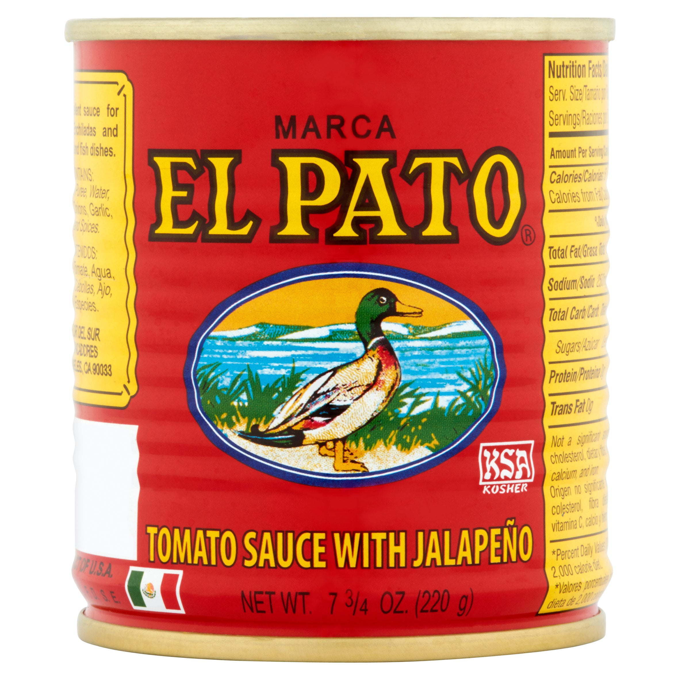 El Pato The Original Tomato Sauce With Jalapeo, 7 3/4 Oz