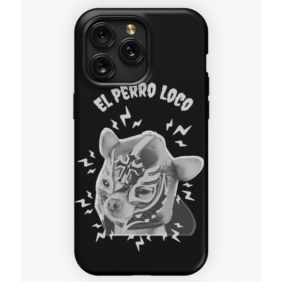 El Perro Loco Funny The Crazy Dog Spanish Quote A1240&nbsp;Phone Case for iPhone 11 to 17 Pro Max