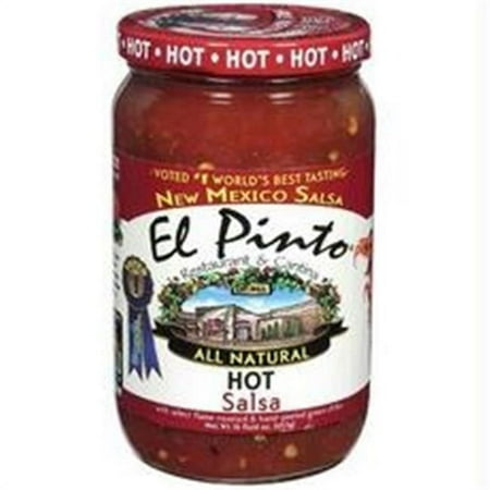 El Pinto El Pinto Hot Salsa -6x16oz