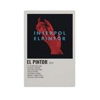 El Pintor Interpol Canvas Poster Wall Decorative Art Painting Living Room Bedroom Decoration Gift