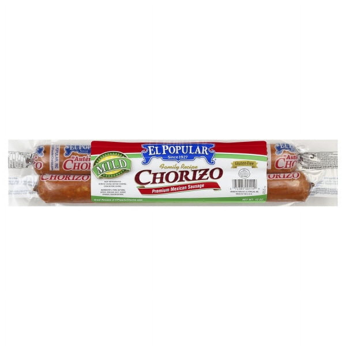 El Popular El Popular Chorizo, 12 oz - image 1 of 1