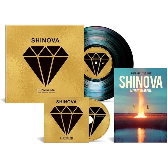 Shinova - El Presente... Y Los Dias Que Vendran (10-Inch + CD + Signed Postcard) - Music & Performance - Vinyl