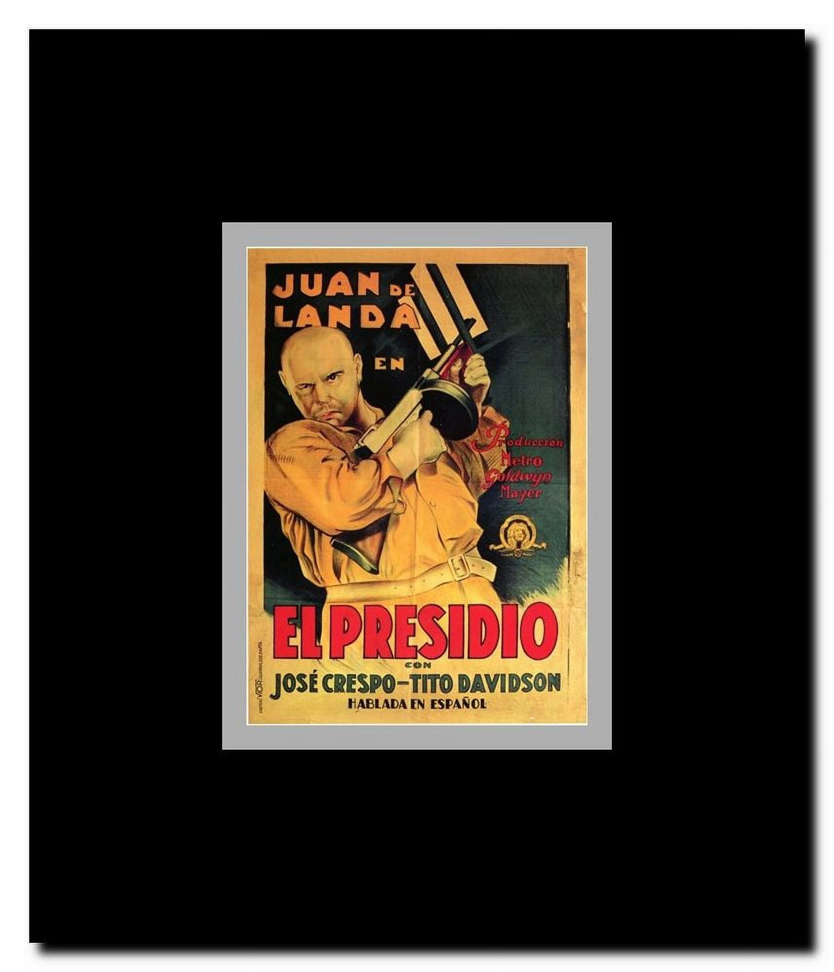 El Presidio Framed Movie Poster