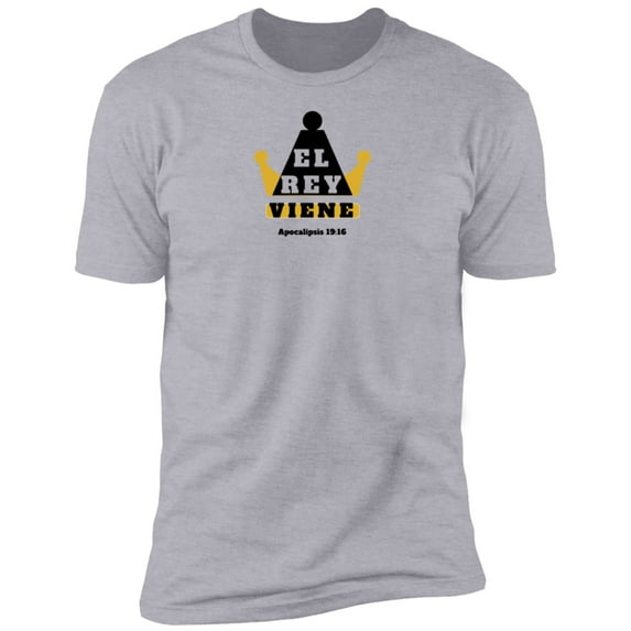 El Rey Viene Men’s Premium Short Sleeve Tee Shirt