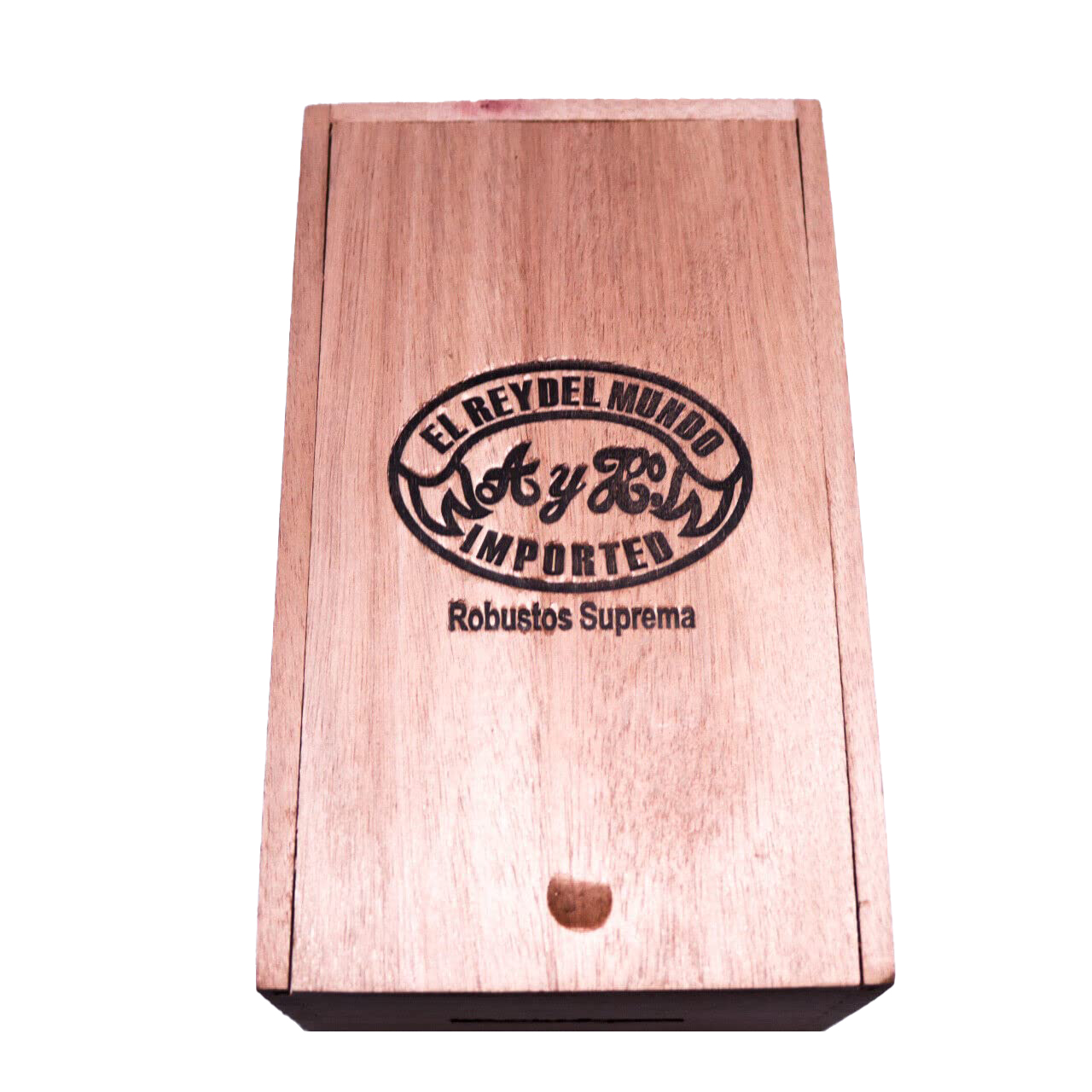 El Rey del Mundo Robustos Suprema Empty Wood Cigar Box 8