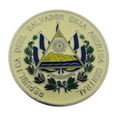 thumbnail image 1 of El Salvador Belt Buckle República de El Salvador Oval Metal Big San Salvador New, 1 of 2