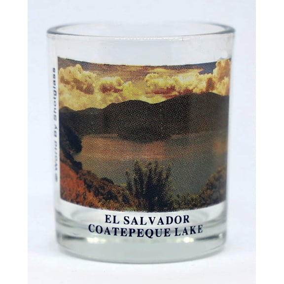 El Salvador Coatepeque Lake Shot Glass