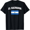 thumbnail image 1 of El Salvador Flag Shirt for People from El Salvador T-Shirt, 1 of 4