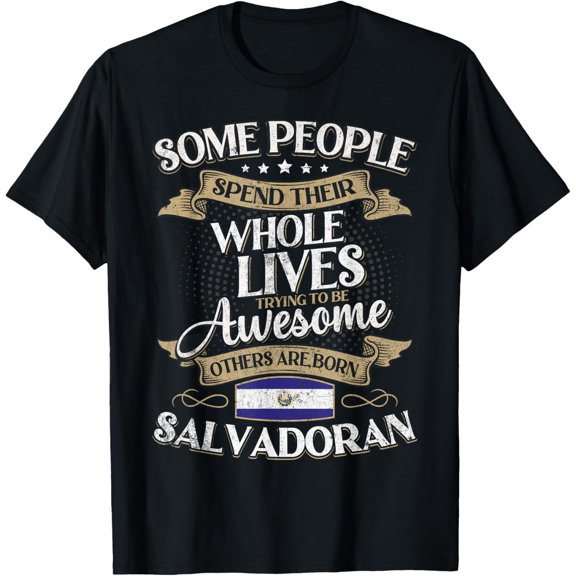 El Salvador Flag Souvenirs for Salvadorans Men & Women T-Shirt