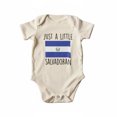 thumbnail image 1 of El Salvador Newborn Baby Bodysuit, 1 of 6