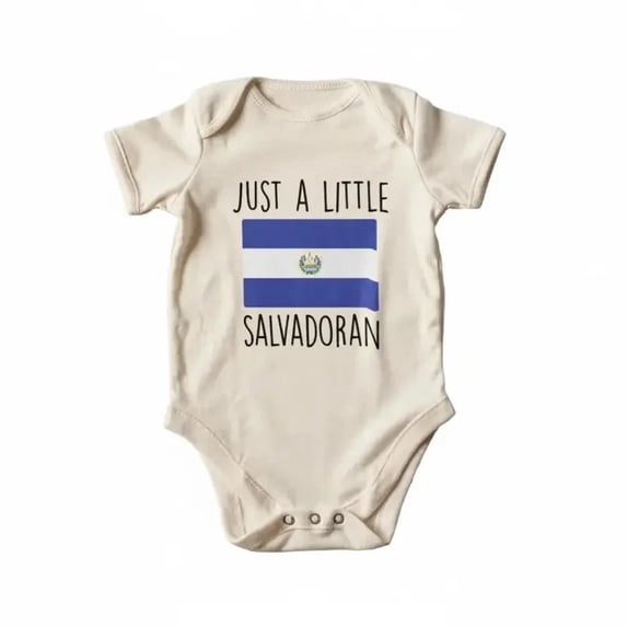 El Salvador Newborn Baby Bodysuit