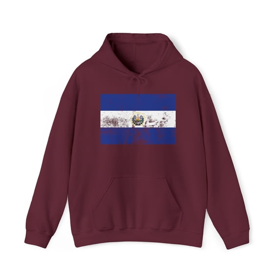 El Salvador Salvadoran Pride Flag Hoodie, Gifts, Hooded Sweatshirt
