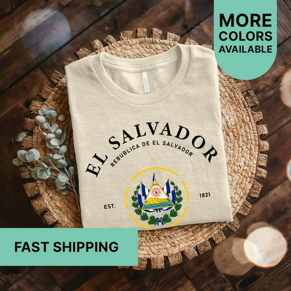 El Salvador Shirt, Central America Shirt, Republica De El Salvador Shirt, El Salvador Flag Shirt, Best El Salvador Ever Shirt TSHIRT All Size S-5XL