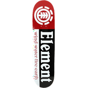 El Section Deck-8.25 Blk/Wht/Red