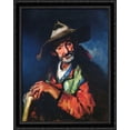 thumbnail image 1 of El Segoviano 28x34 Large Black Ornate Wood Framed Canvas Art by Robert Henri, 1 of 2