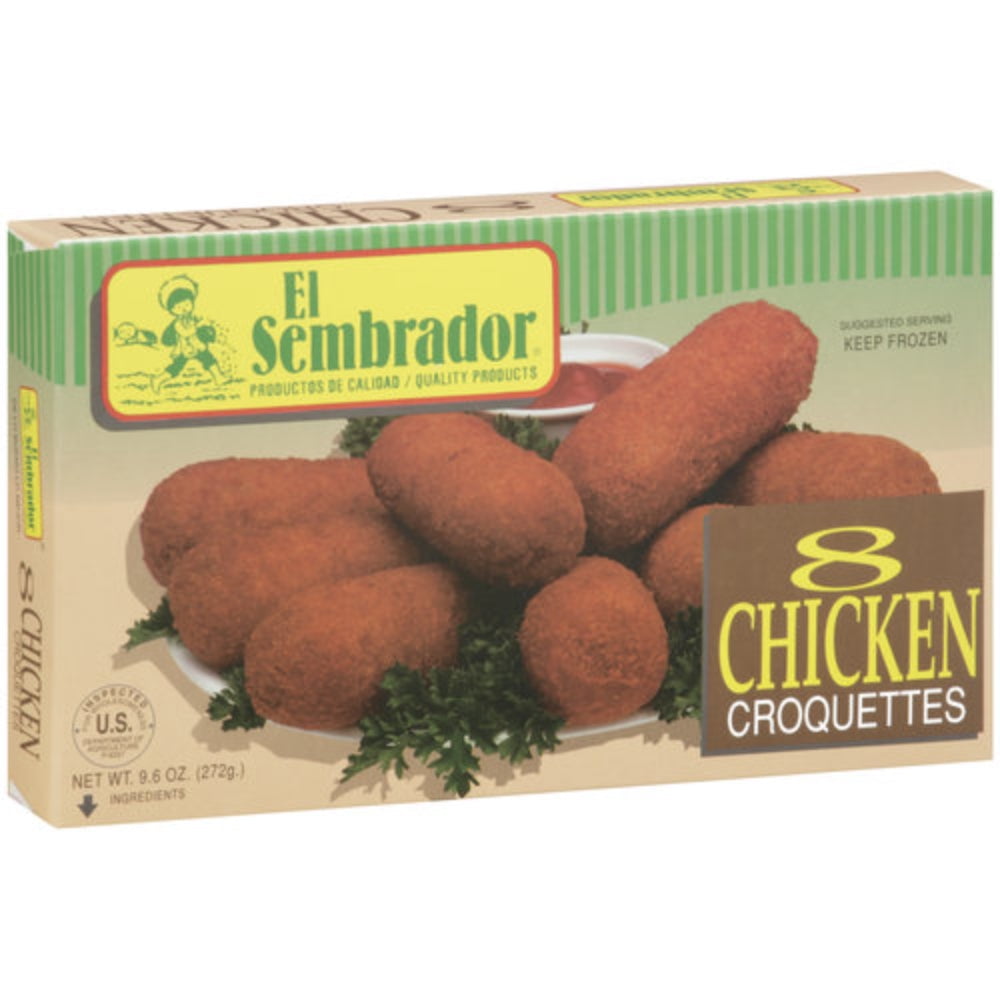 El Sembrador Chicken Croquettes, 8 ct.
