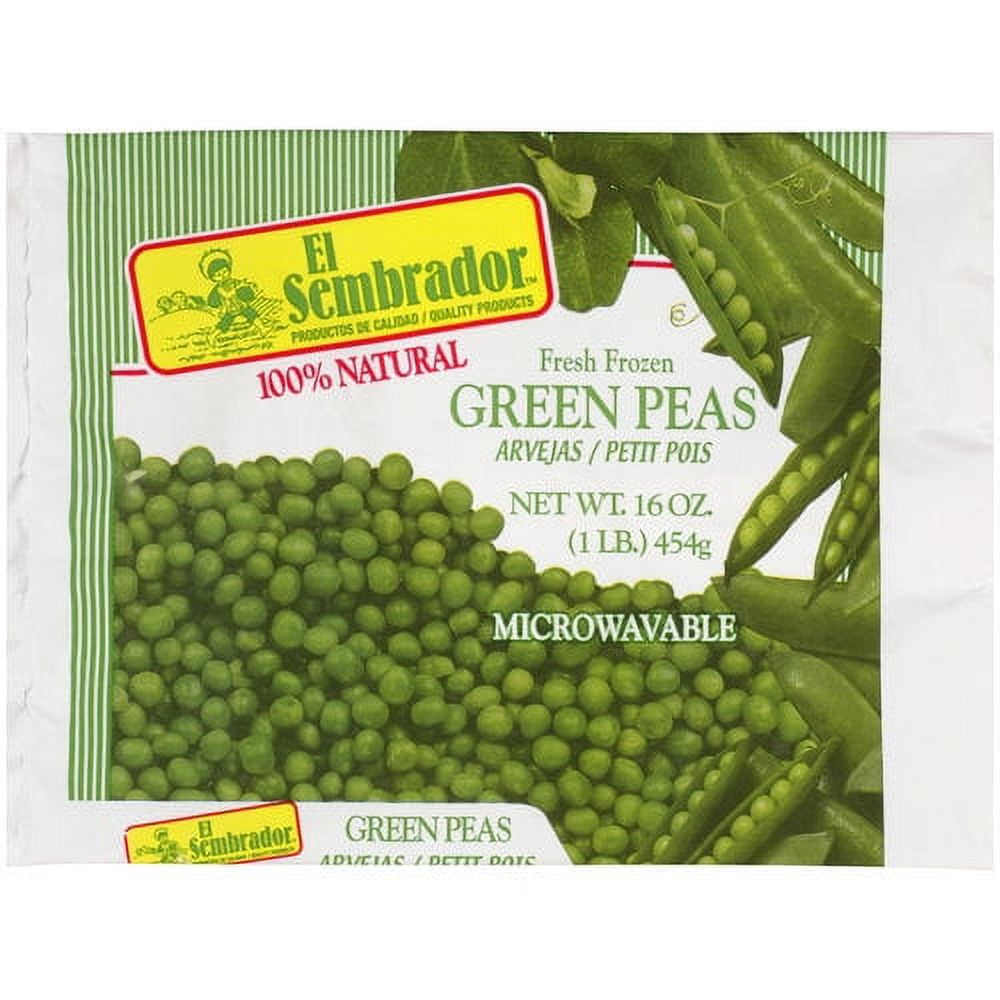 El Sembrador Fresh Frozen Green Peas, 16 oz