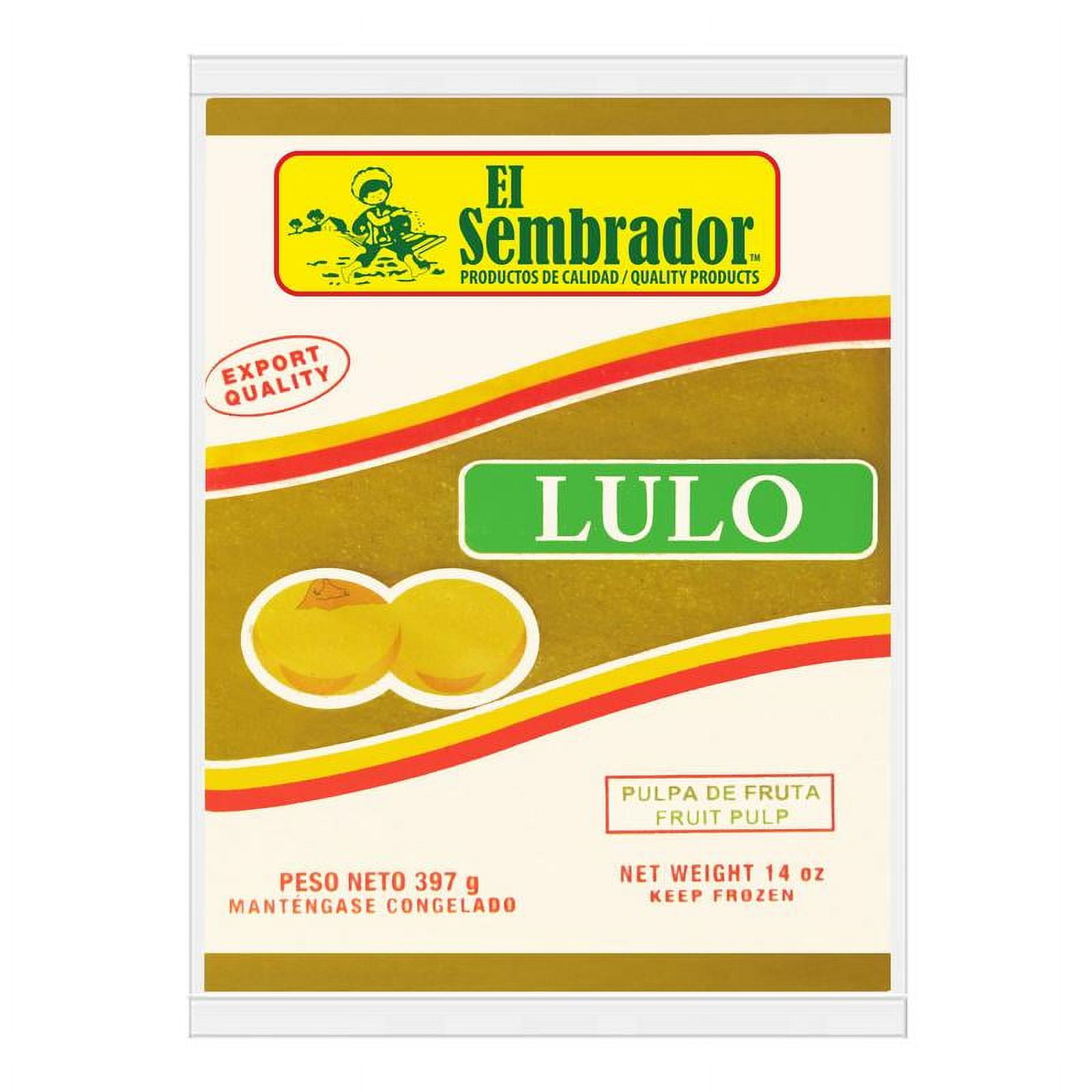 El Sembrador Lulo Fruit Pulp, 14 oz