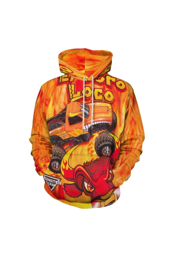 El Toro Loco Trucks Casual Hoodie Jacket Hooded Long Sleeves Sweatshirt Pullover Sweaters Women Men