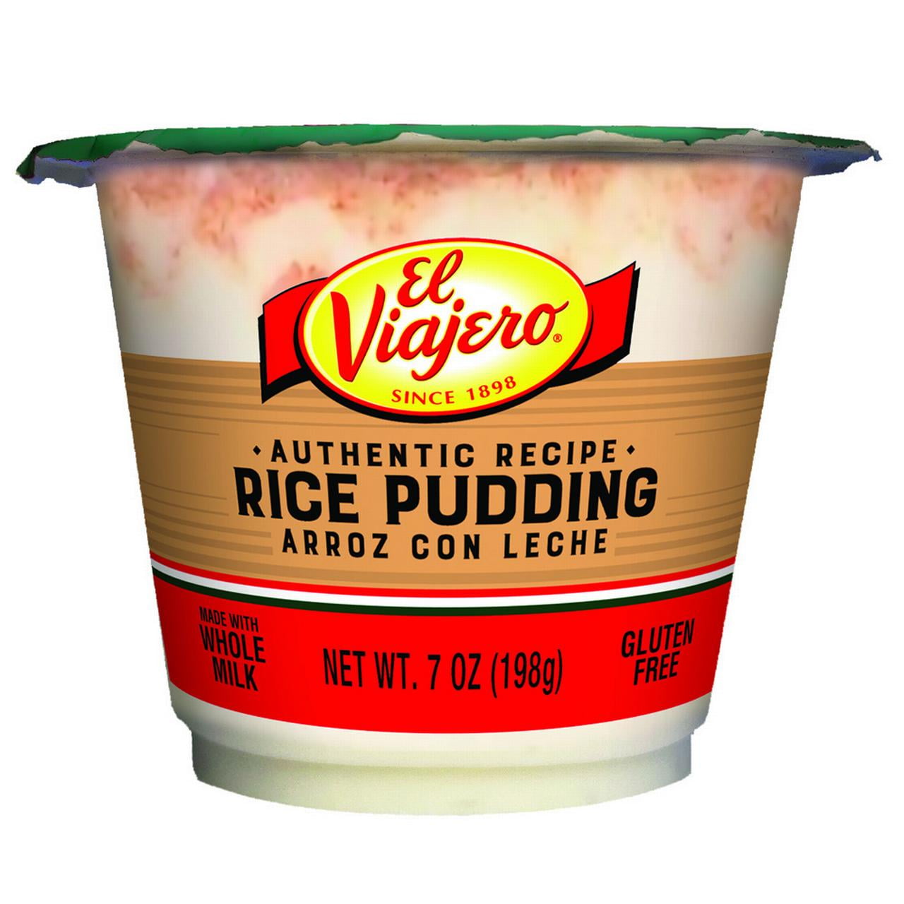 El Viajero Traditional Style Rice Pudding Cup, 7 oz