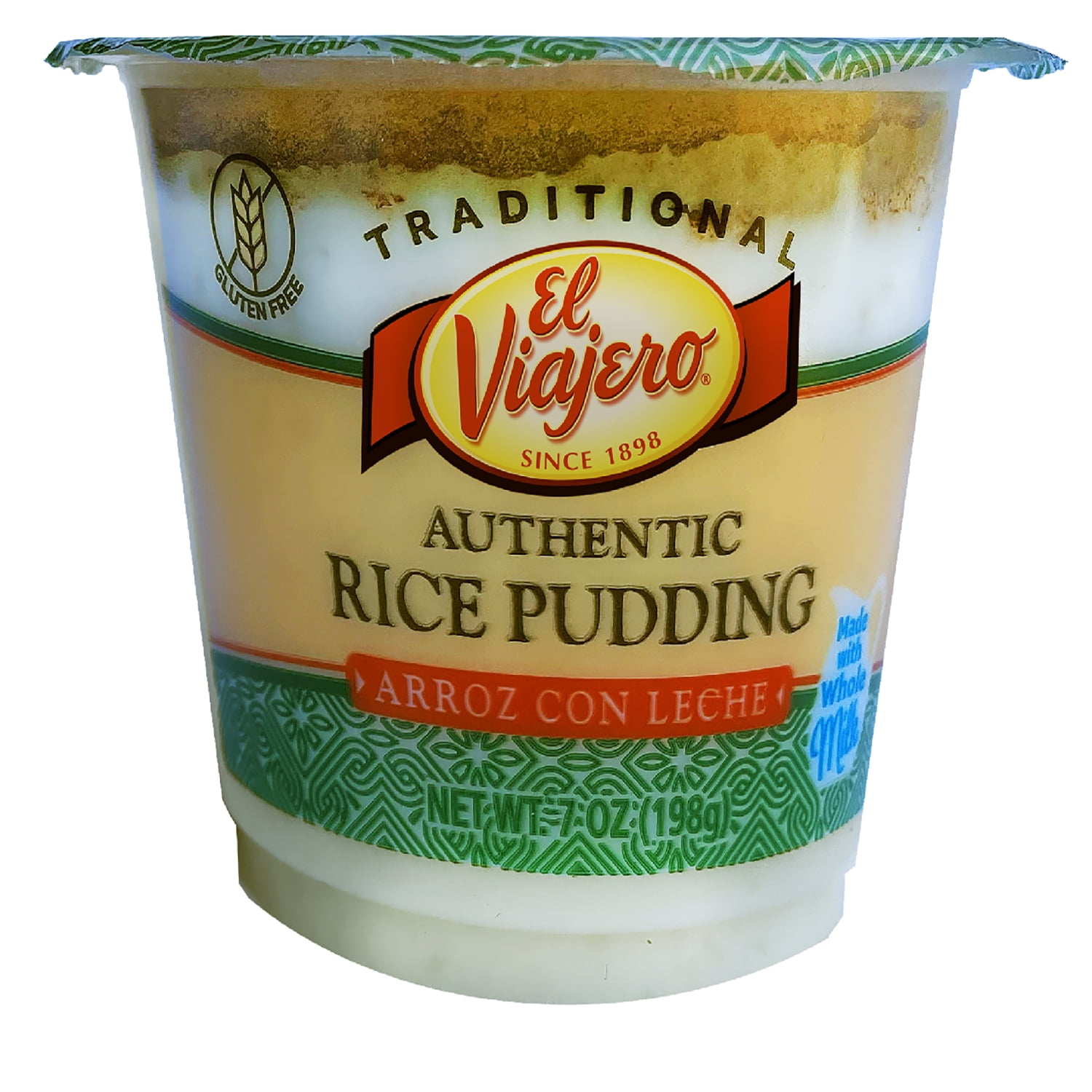El Viajero Traditional Style Rice Pudding Cup, 7 oz