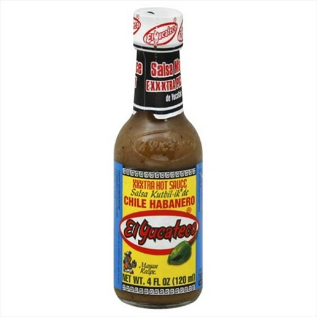 El Yucateco Chile Habanero Xxxtra Hot Sauce, 4 fl oz