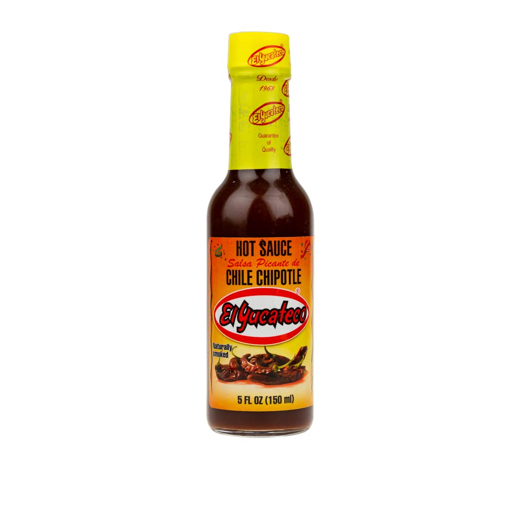 El Yucateco Chipotle Hot Sauce, 5 Fl Oz.
