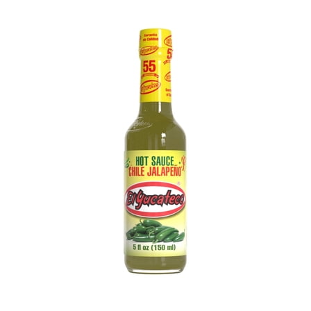 El Yucateco Jalapeno Hot Sauce, 6 Pack - 5 oz Bottles