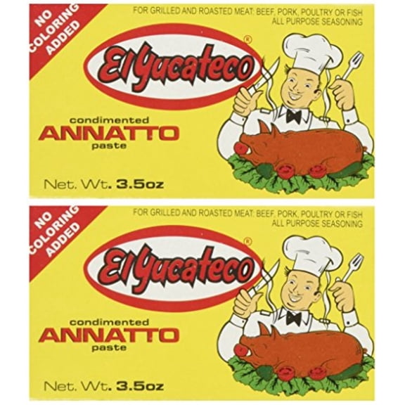 el yucateco paste achiote (el yucateco achiote/ annatto paste 3.5oz -2pack)