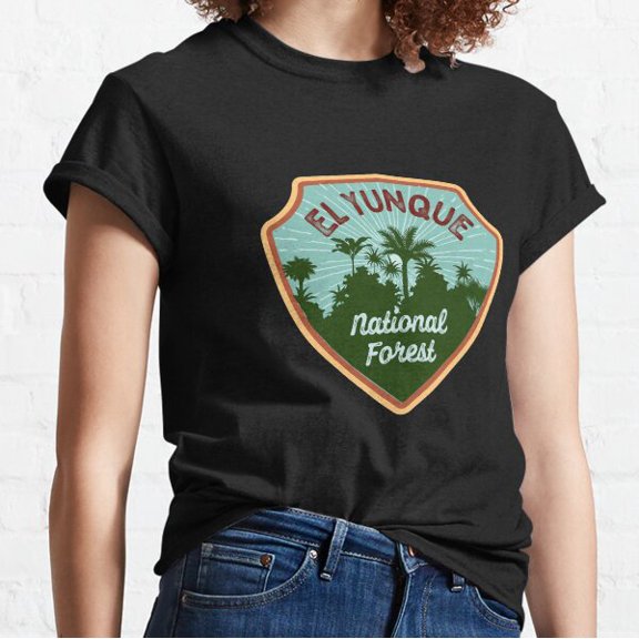El Yunque National Forest Shirt Sticker (Iii) Classic T-shirt