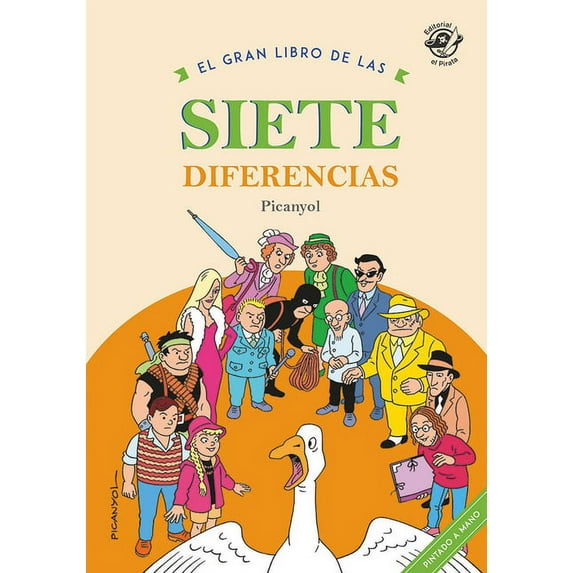 El gran libro de las siete diferencias (Hardcover)