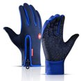 thumbnail image 1 of ElElax Winter Warm Gloves Touch Screen Gloves Men Women Anti-Slip Driving Cycling Sports Gloves Waterproof Snow Gloves Ski Gloves, 1 of 5