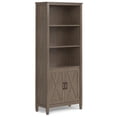 thumbnail image 1 of Simpli Home Ela SOLID WOOD 72 inch x 30 inch Transitional Bookcase in Smoky Brown, 1 of 11