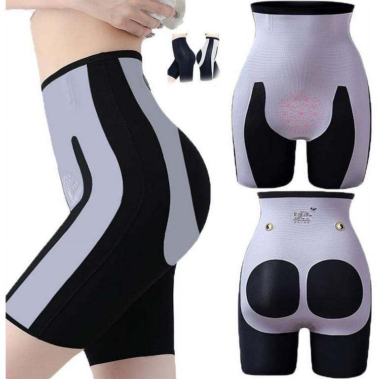 ElaShape - High Waisted Tummy Control Pants,Fiber Restoration Shaper,  Seamless High Waisted Tummy Control Body Shaper