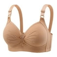 thumbnail image 1 of Elabch Plus Size Everyday Bras for Women Full Coverage Gathered Together Bras Soft Cup Underwear No Rims, S-XL, 1 of 3