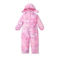 thumbnail image 1 of Elabch Snow Suit for Kids Girls Boys One Piece Snowsuit - Insulated Waterproof Windproof Outdoor Overalls Winter Jumpsuit Warm Jackets with Hood Snowboarding Ski Suits, Size 4-12Y, 1 of 9