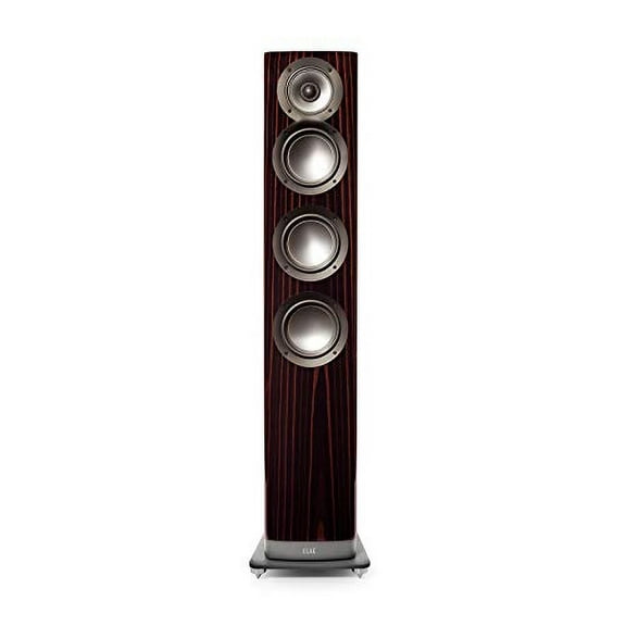 Elac ARF-51-GE Navis Premium Powered Floorstanding Tower Speakers - (Each) Gloss Ebony Emara