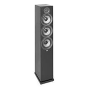 ELAC F6.2 Debut 2.0 Floorstanding Speaker - Each Black Ash Vinyl