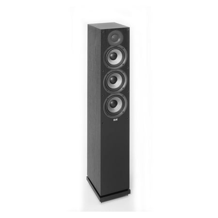 ELAC - Debut 2.0 5-1/4" Floorstanding Speaker (Each) - Black