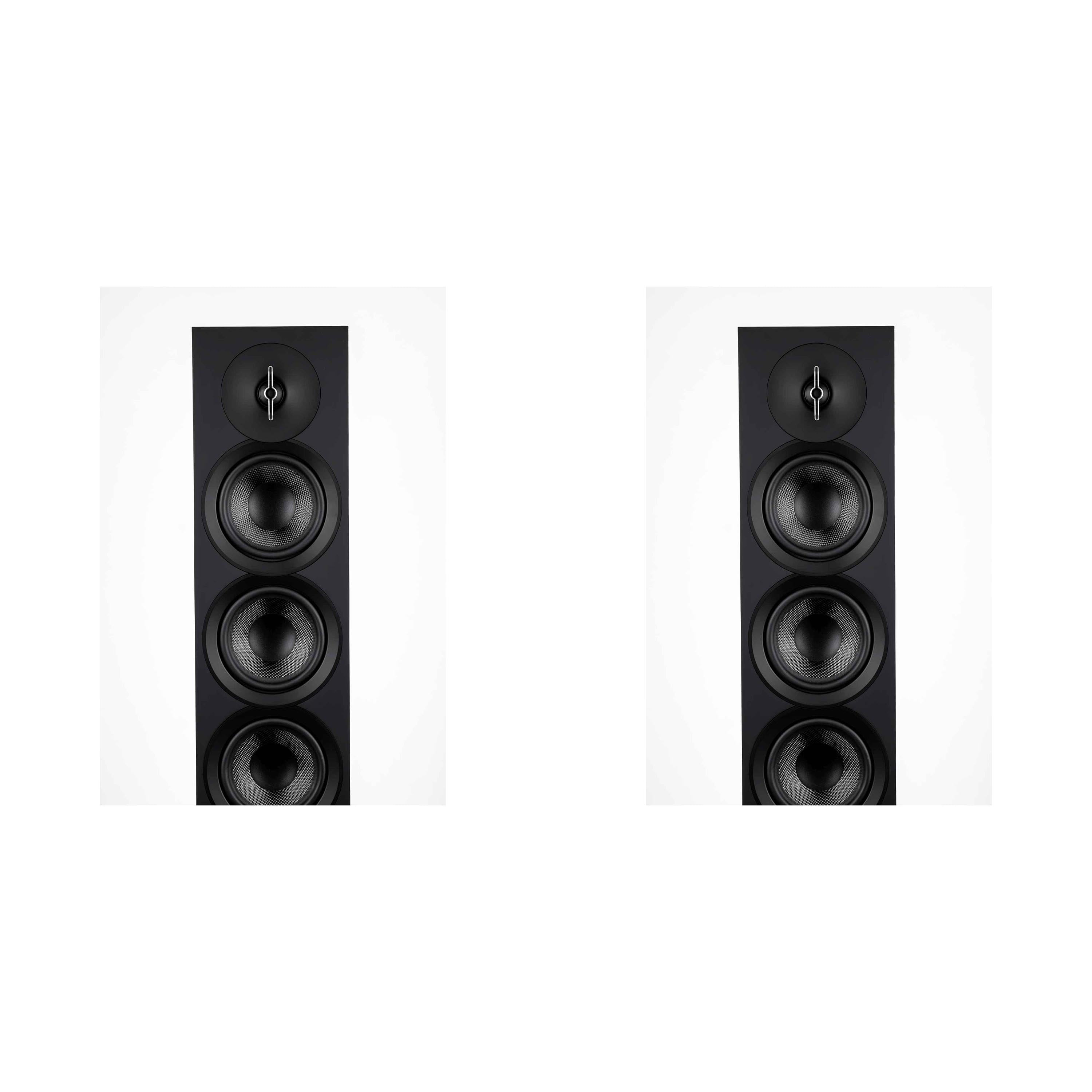 Elac - Two DF53-BK - Debut 2.0 5.25" Floor Speaker - Black