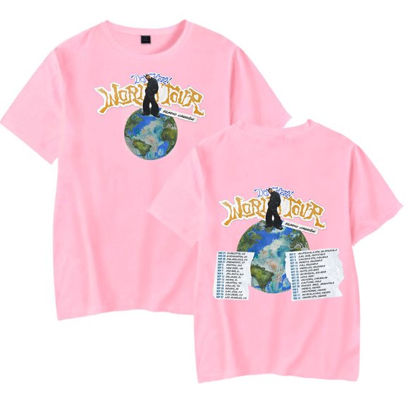 Eladio Carrion DON KBRN World Tour T-Shirts Merch Women Clothes Trend Casual Short Sleeve Top