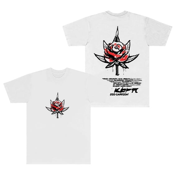 Eladio Carrion Don Kbrn T-Shirts 2025 Tour Merch Cosplay Unisex HipHop Streetwear Short Sleeve Tee