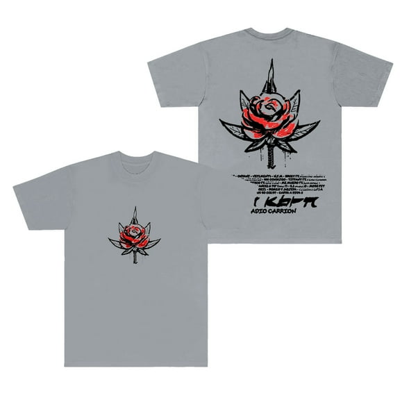 Eladio Carrion Don Kbrn T-Shirts 2025 Tour Merch Cosplay Unisex HipHop Streetwear Short Sleeve Tee