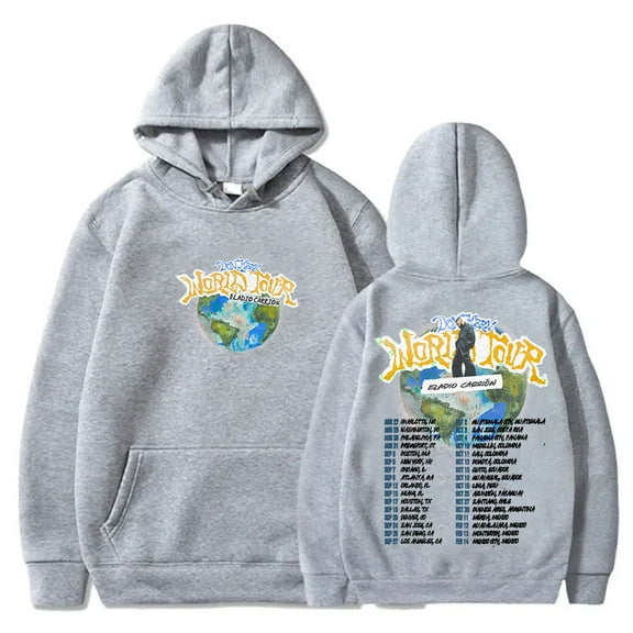 Eladio Carrion Don Kbrn Tour Merch Hoodies Long Sleeve Streetwear Cosplay Unisex HipHop Sweatshirts