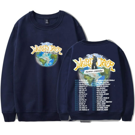 Eladio Carrion Don Kbrn Tour Merch Long Sleeve Tee Cosplay Women Men HipHop Streetwear Sweatshirts