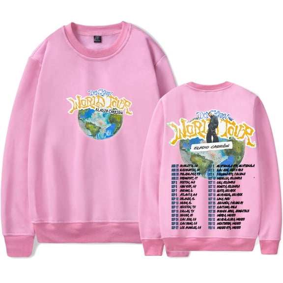 Eladio Carrion Don Kbrn Tour Merch Long Sleeve Tee Cosplay Women Men HipHop Streetwear Sweatshirts