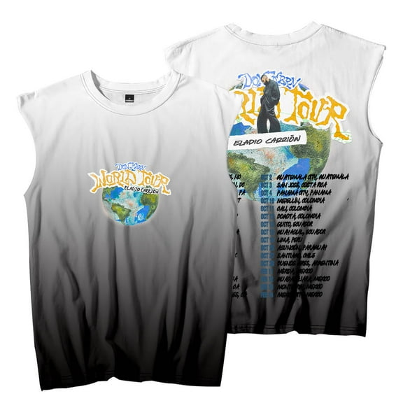 Eladio Carrion Don Kbrn Tour Merch Sleeveless T-Shirts Summer Unisex Fashion Tank Tops Tee