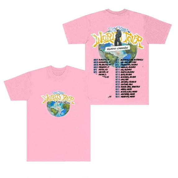 Eladio Carrion Don Kbrn Tour Merch T-Shirts Cosplay Unisex HipHop Streetwear Short Sleeve Tee