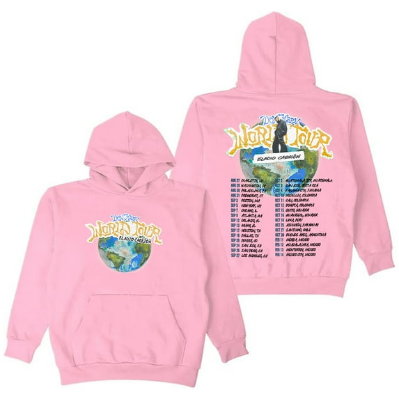 Eladio Carrion Don Kbrn World Tour 2025 Hoodie Long Sleeve Streetwear Women Men Hooded Sweatshirt