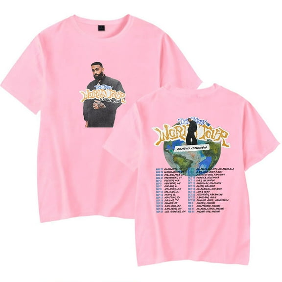 Eladio Carrion Don Kbrn World Tour 2025 T-Shirt Women Men Casual Crewneck Short Sleeve Fashion Tee